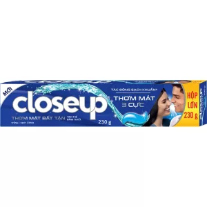 Kem đánh răng thơm mát bất tận tinh thể băng tuyết  Closeup Everfresh Winter Blast (230g)